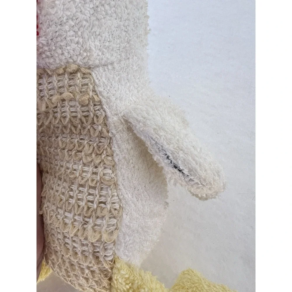 Bath & Body Works Scrubby Buddies Cluck Chicken‎ Farm Plush Washcloth Toy